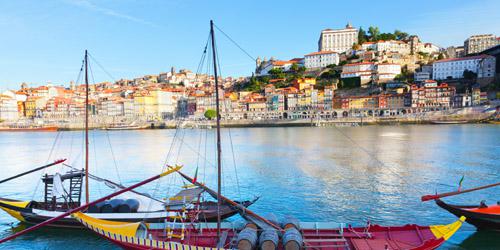 Portvinsbåd i Porto